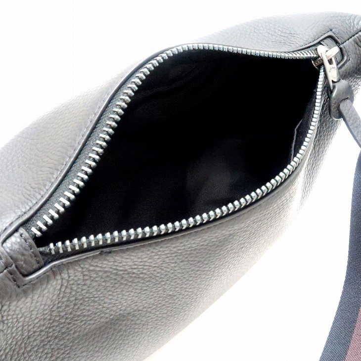 【極美品】coach コーチ　ショルダーバッグ　黒本革　ウェストポーチ 楽天市場】コーチ ショルダーバッグ（ボディバッグ・ウエスト