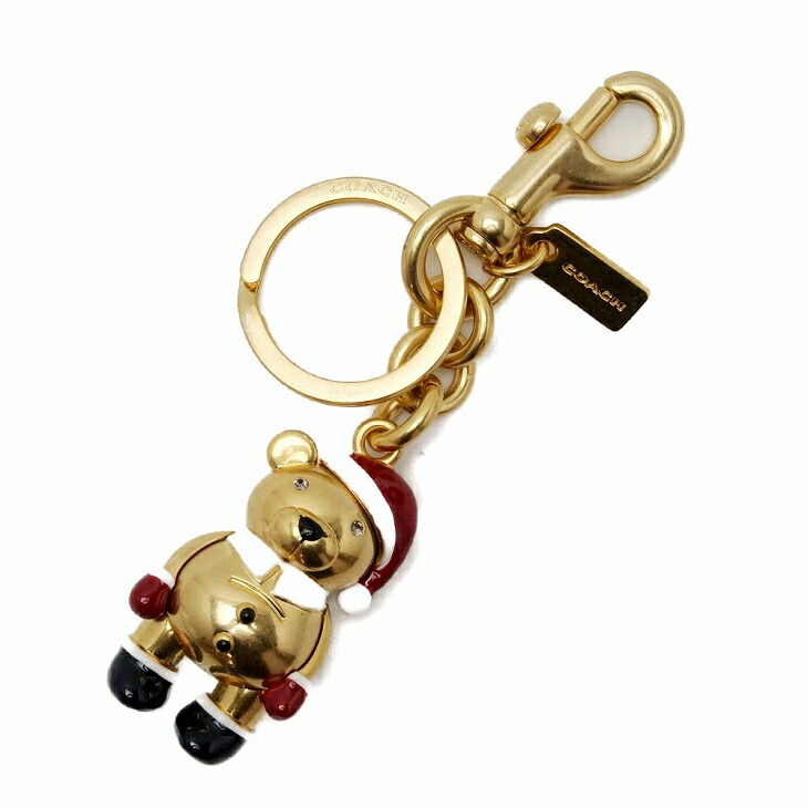COACH コーチ キーホルダー レディース キーリング ベアー