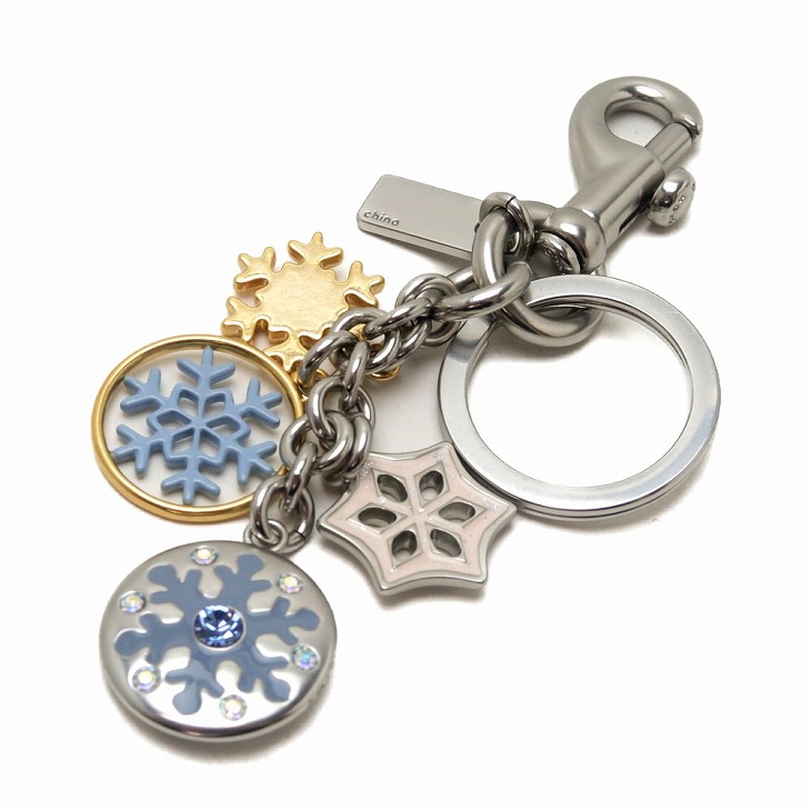 COACH コーチ レア極美品 きのこ キノコ チャーム キーホルダーキーリング COACH コーチ レア極美品 きのこ キノコ チャーム キーホルダー