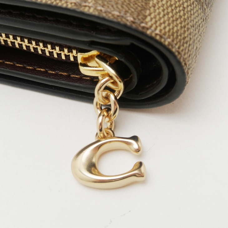 COACH 星 ラメ パスケース 二つ折り財布 Amazon | COACH コーチ コーティングキャンバス スムースレザー