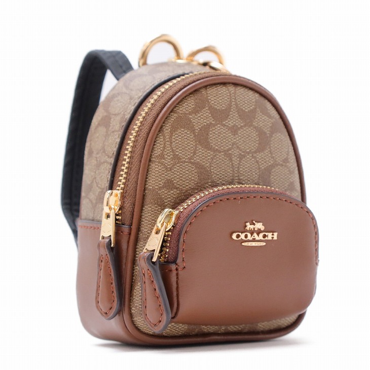 コーチ　シグネチャー　フラワー　レザー　アクセサリーポーチ　F14723 Amazon.co.jp: コーチ 財布 COACH コーティングキャンバス