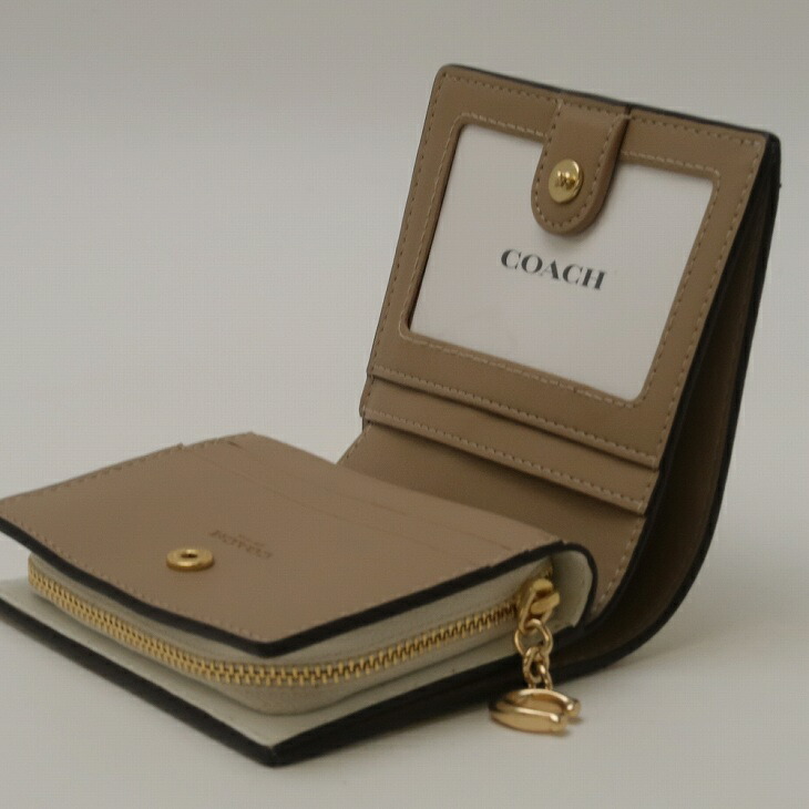 コーチ　2つ折財布　C8704　花柄 COACH 【並行輸入品】コーチ 財布 レディース 二つ折り財布