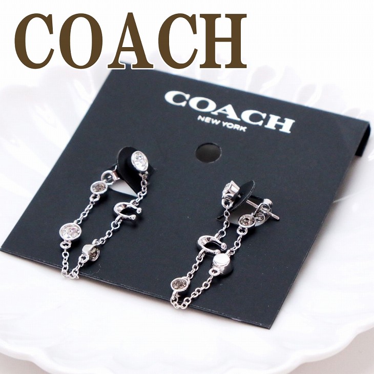 【即発】 COACH ピアス ラインストーン ロゴ ドロップ 揺れる c9451abj.jpg