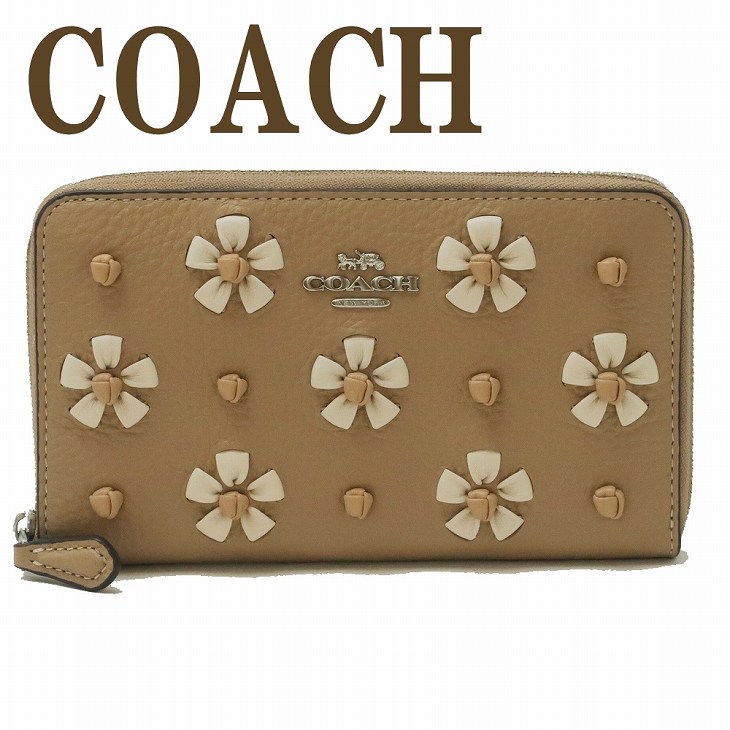 白木/黒塗り COACHコーチ折りたたみ財布2セットROSE レディースの