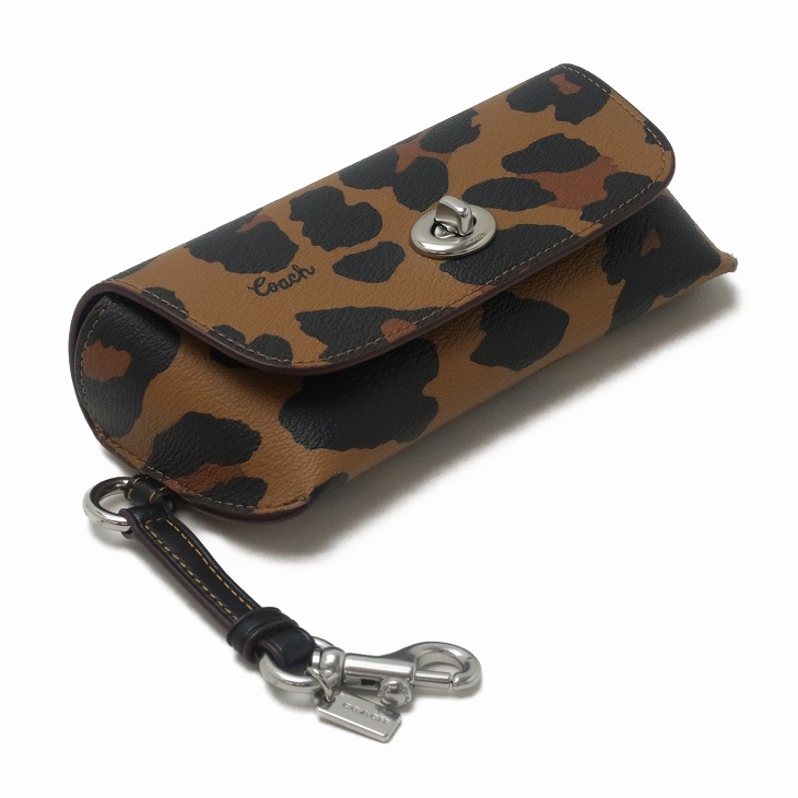 限定値下✨新品✨コーチ　サングラスケース　メガネ　アイウェアケース　レオパード COACH（コーチ） 【並行輸入品】コーチ サングラスケース メンズ