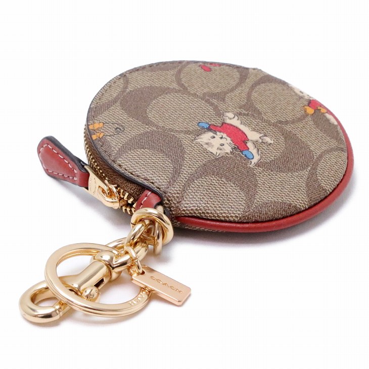 COACH★お財布型のキーリング　チャーム　キーホルダー コーチ COACH キーホルダー キーリング 財布 コインケース