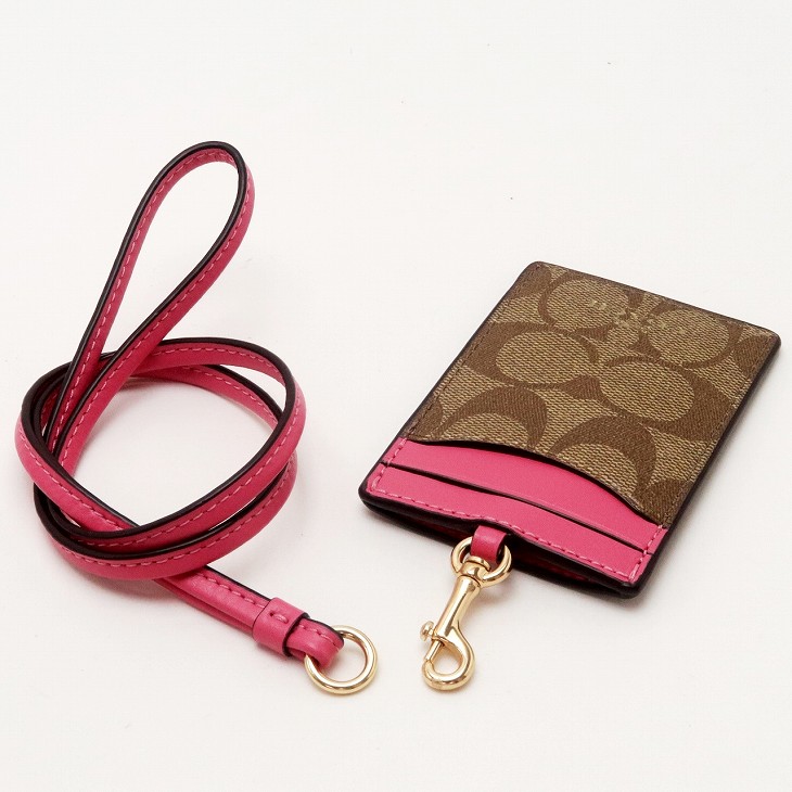 コーチ COACH カードケース レディース ネックストラップ IDケース パスケース 定期入れ COACH-IDHOLDER-L1 ネコポス :  coach-idholder-l1 : 贅沢屋 - 通販 - Yahoo!ショッピング