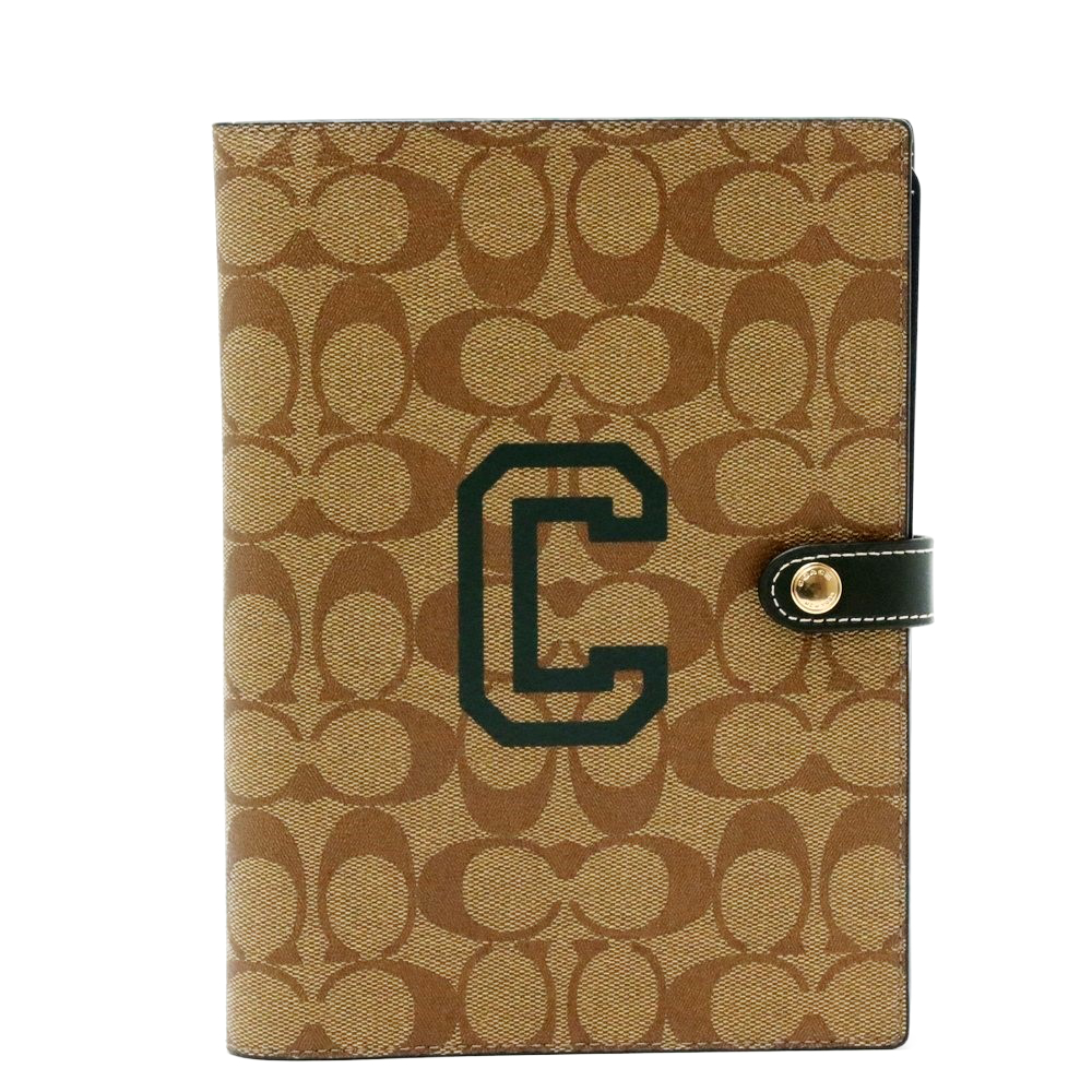 coach ノートブックカバー　未使用品 コーチ COACH ブックカバー ノートカバー メンズ ノートブック
