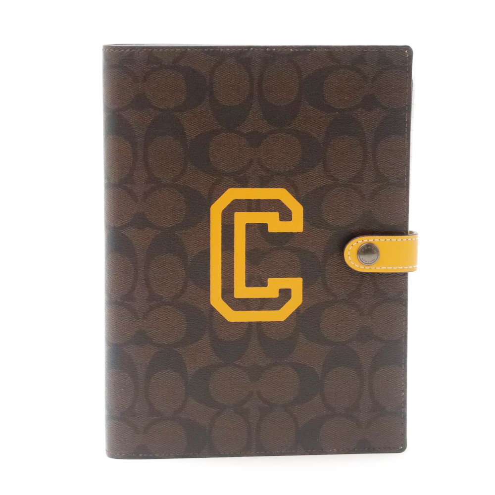 COACH コーチ ブックカバー ノートカバー メンズ ノートブック