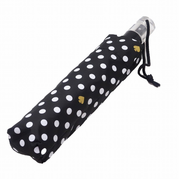 新品Kate spade コンパクト傘　折りたたみ傘　楽折り　ケイトスペード kate spade NEW YORK 日傘 折りたたみ 傘 ケイトスペード