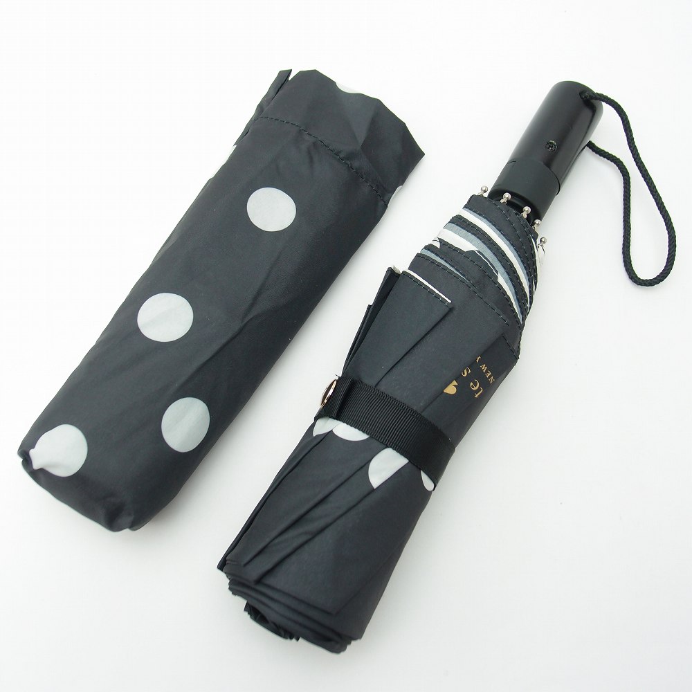 新品Kate spade コンパクト傘　折りたたみ傘　楽折り　ケイトスペード kate spade NEW YORK 【並行輸入品】ケイトスペード 折り畳み傘