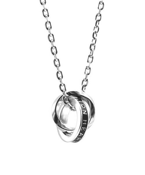 LION HEART（ライオンハート） ネックレス メンズ WEB限定ロゴダブル