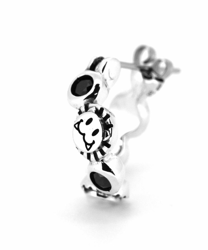 LION HEART（ライオンハート） ピアス メンズ シャープフープ ピアス