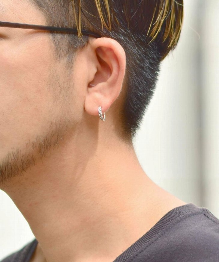 LION HEART（ライオンハート） ピアス メンズ クロッシング ピアス