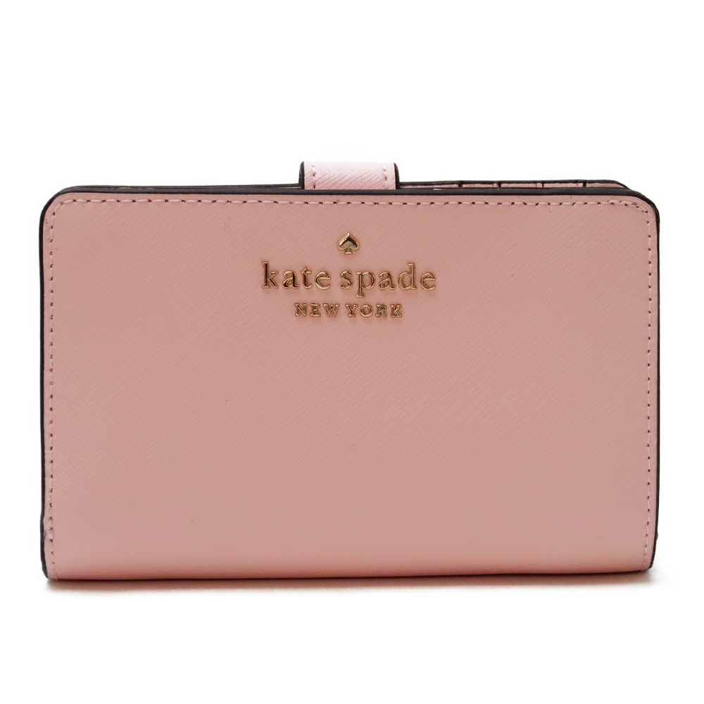 kate spade NEW YORK レディース二つ折り財布（色：ピンク系）の商品