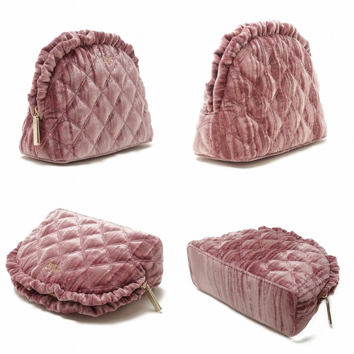 ケートスペード　ベルベットポーチ kate spade NEW YORK 【並行輸入品】ケイトスペード バッグ