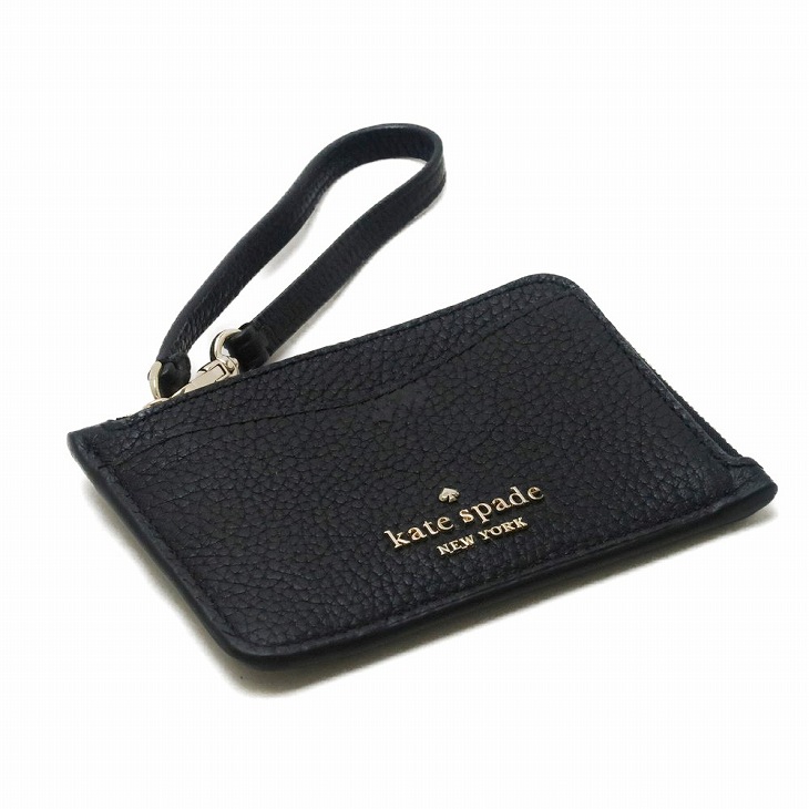 Kate Spade  ケイトスペード キーリング付 マルチケース　黒　ドット Amazon | ケイトスペード Kate Spade ACCESSORY キーリング付き