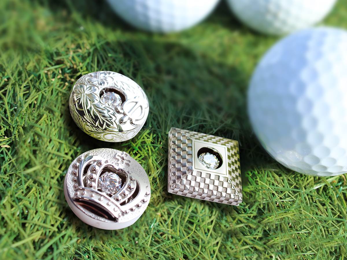 ALTA GREEN GOLF アライメントボールマーク ボールマーカー