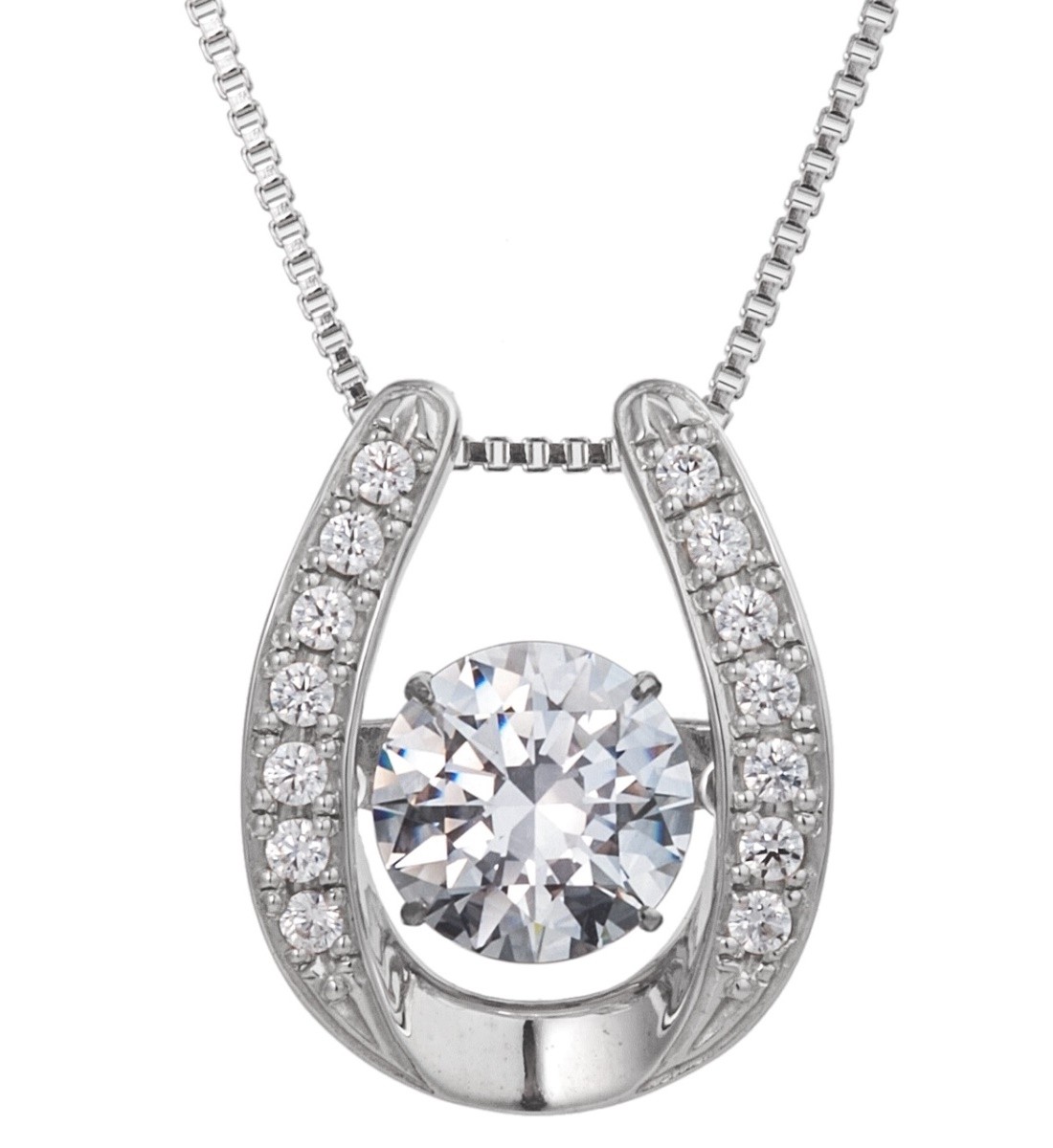 ダンシングストーン ネックレス レディース 大粒 2.0ct Pt900 プラチナ K18金 ピンクゴールド イエローゴールド コーティング ベネチアンチェーン ZDP | Crossfor NewYork | 03