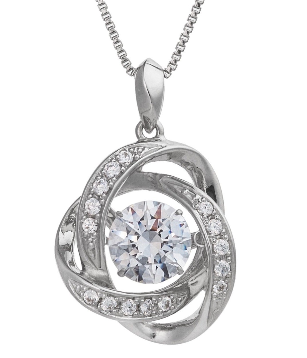 ダンシングストーン ネックレス レディース 大粒 2.0ct Pt900 プラチナ K18金 ピンクゴールド イエローゴールド コーティング ベネチアンチェーン ZDP | Crossfor NewYork | 04