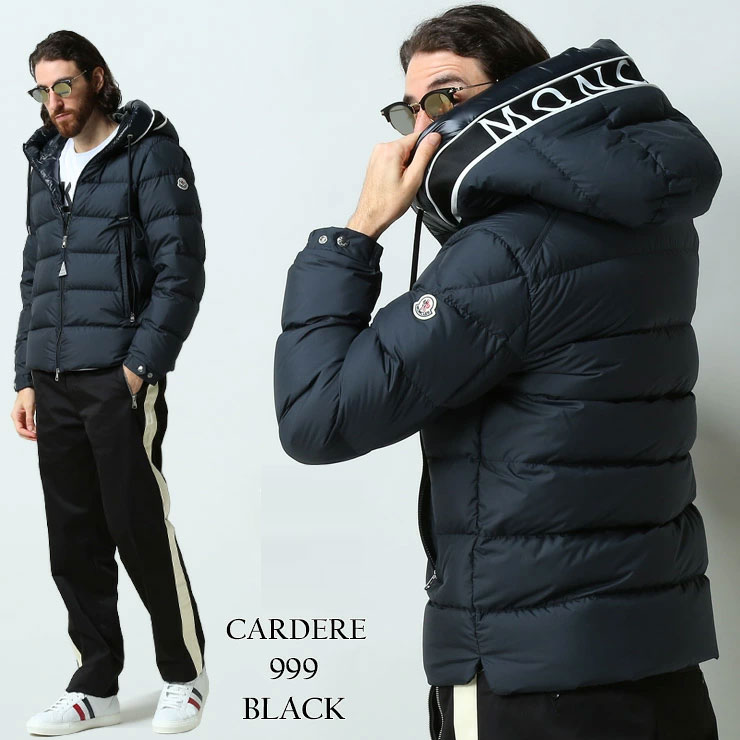 モンクレール メンズ ブルゾン MONCLER ブランド ダウンジャケット アウター ダウン ジフード ロゴ Cardere MCCARDERE2