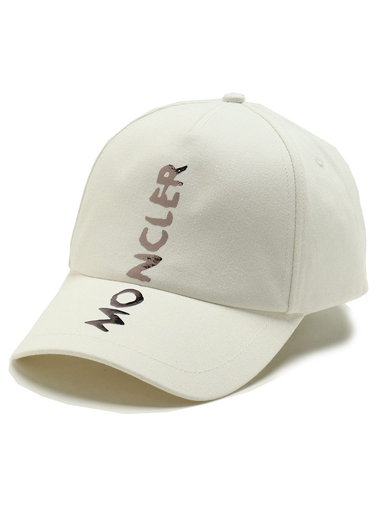 モンクレール MONCLER キャップ 帽子 レディース ロゴ コットン 