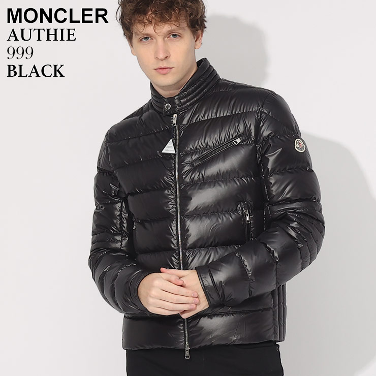 モンクレール ダウンジャケット メンズ MONCLER ダウン バイカー ライダース AUTHIE ブランド アウター ブルゾン MCAUTHIE3