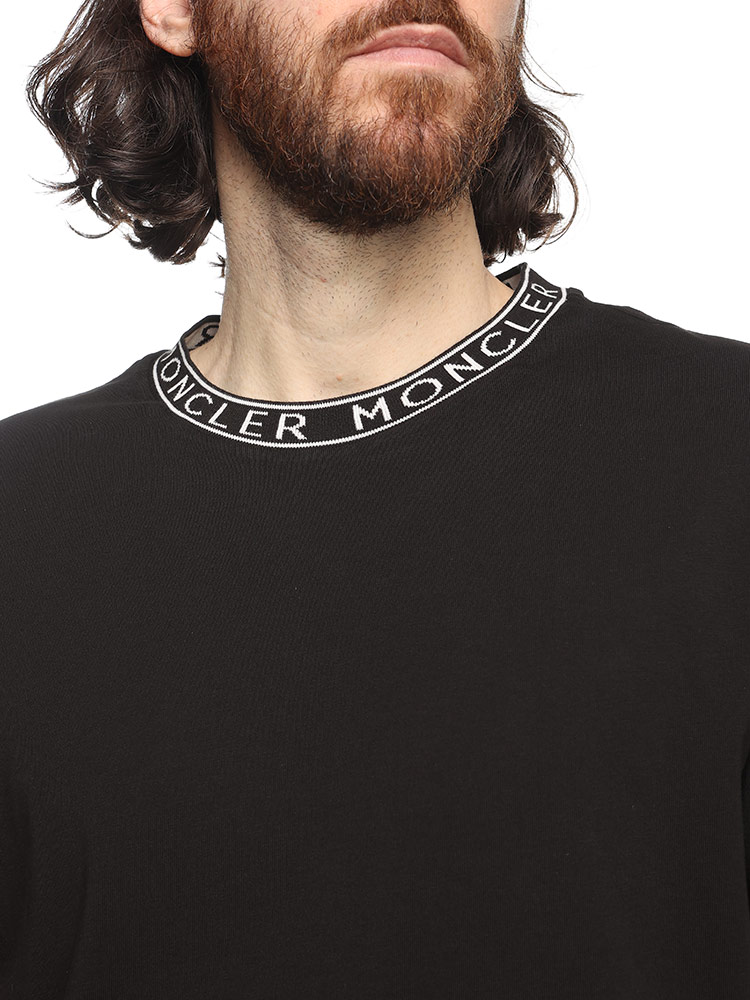 MONCLER（モンクレール） Tシャツ メンズ カットソー 半袖 ネックロゴ
