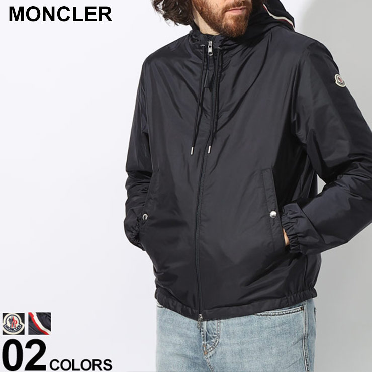 MONCLER ネイビー ナイロンジャケット