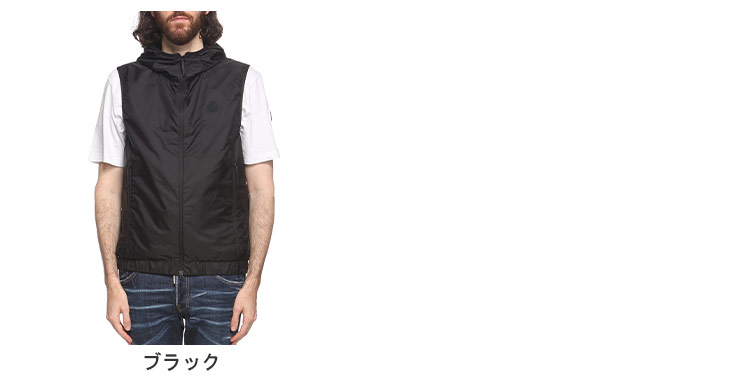 MONCLER(モンクレール) 撥水 ナイロン ワンポイントロゴ フード付き MONCLER(モンクレール) 撥水 ナイロン ワンポイントロゴ フード付き