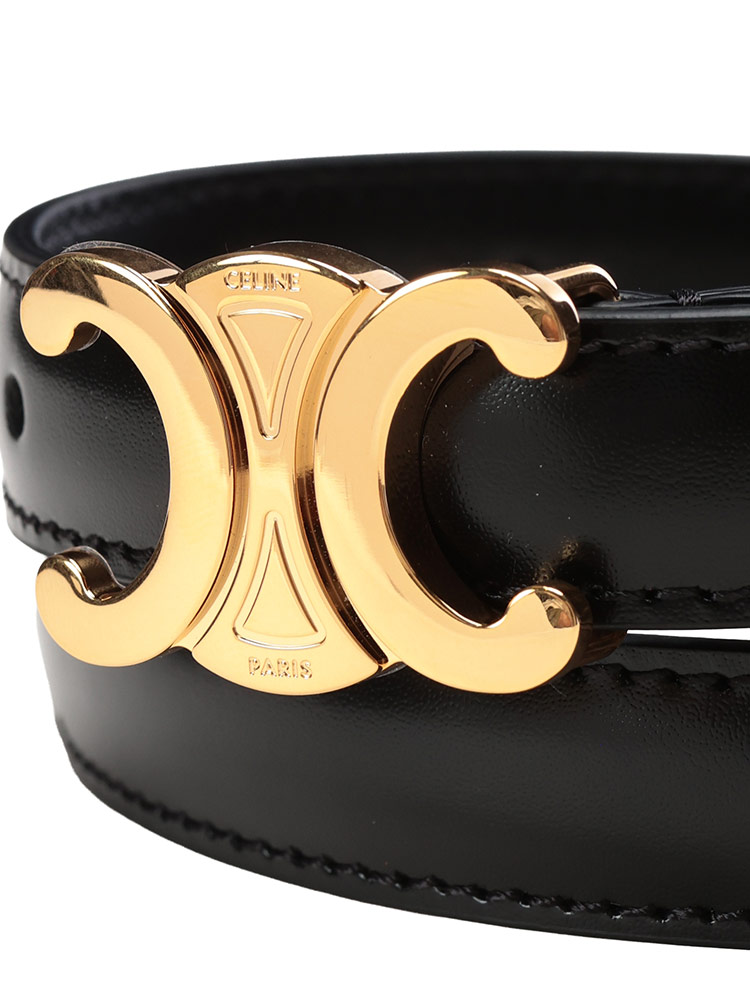 CELINE（セリーヌ） スモール 18MM トリオンフ ベルト レザー