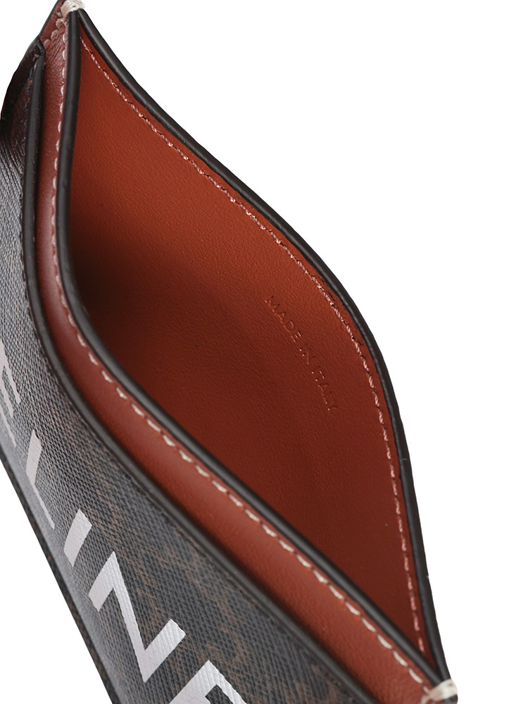 CELINE（セリーヌ） トリオンフキャンバス ロゴ カードケース 財布