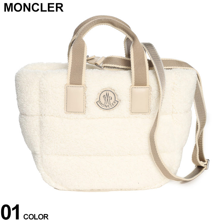 MONCLER (モンクレール) ワンポイント ボア キルティング トートバッグ MCL5L00010M3189 2024_vt :  2702201452 : ゼンオンライン - 通販 - Yahoo!ショッピング