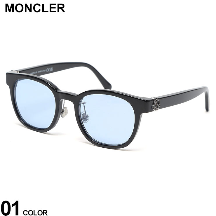 【MONCLER】 ラップシールド サングラス ブラック モンクレール MONCLER】 ラップシールド サングラス ブラック モンクレール