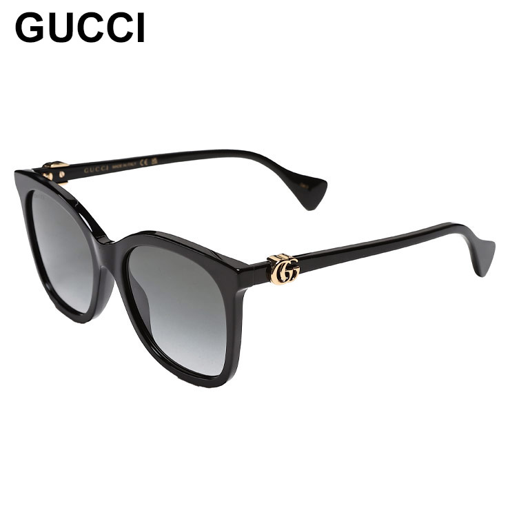 GUCCI グッチ　サングラス　サイドロゴ Gucci Eyewear サイドロゴ サングラス | ブラウン | FARFETCH JP