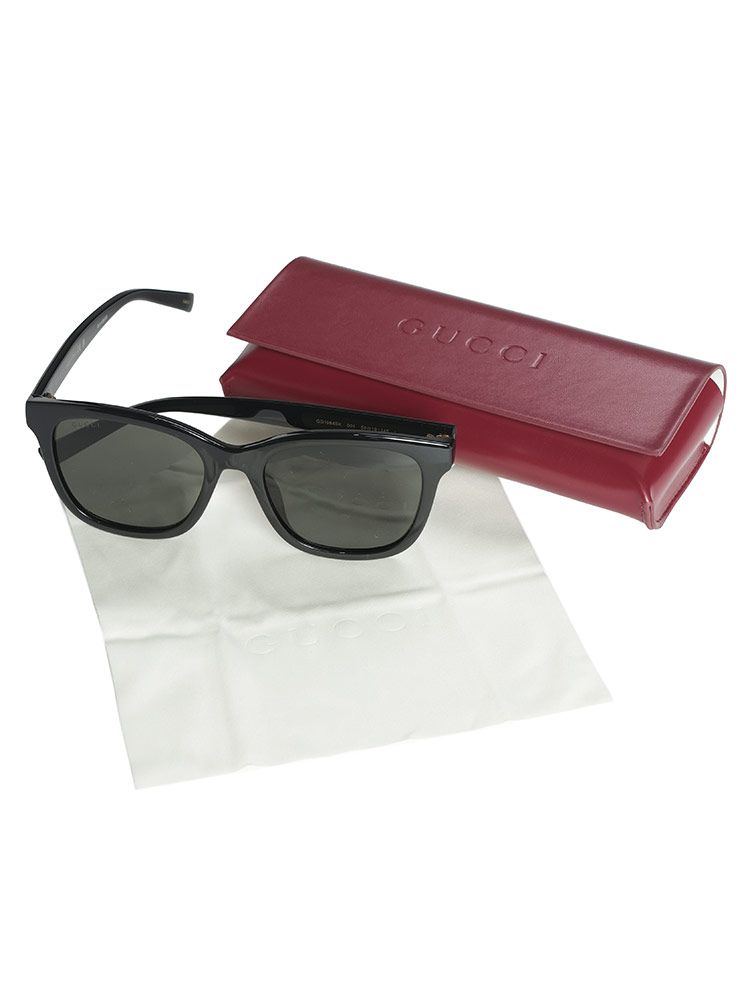 GUCCI（グッチ） メンズ サングラス ロゴ ワンポイント ウェリントン