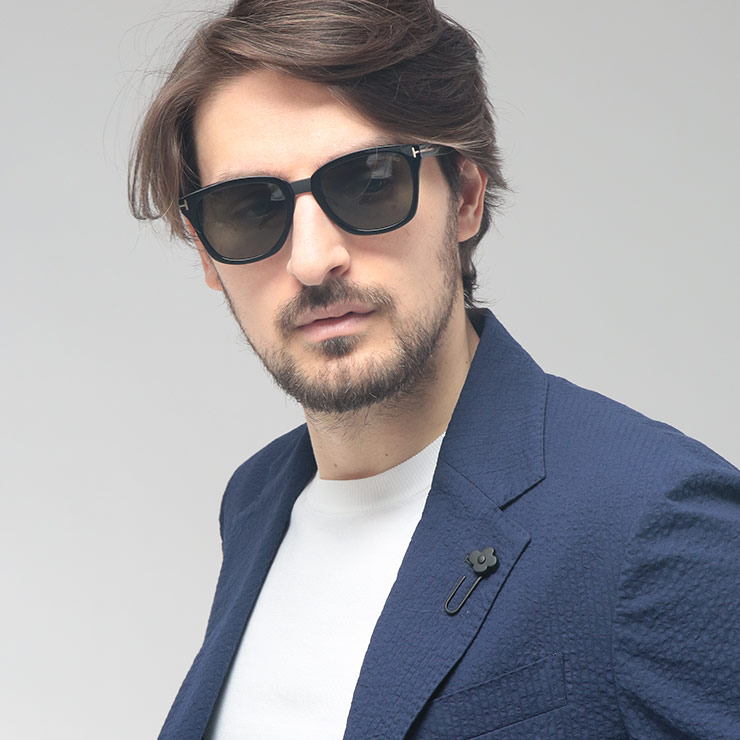 TOM FORD トムフォード　サングラス TOM FORD（トムフォード） メンズ サングラス ウェリントン アイウェア