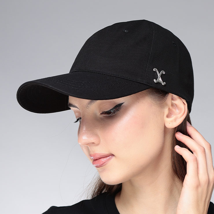 VARZAR（バザール） キャップ 帽子 レディース コットン カーブ