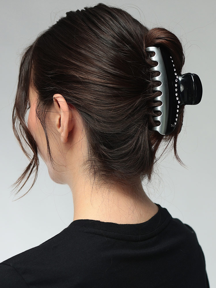 新品未使用 アレクサンドルドゥパリ ヘアクリップ スワロフスキー ALEXANDRE DE PARIS（アレクサンドル ドゥ パリ） アレクサンドル ドゥ