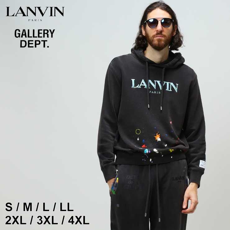 ランバン x ギャラリーデプト パーカー メンズ Lanvin x GALLERY