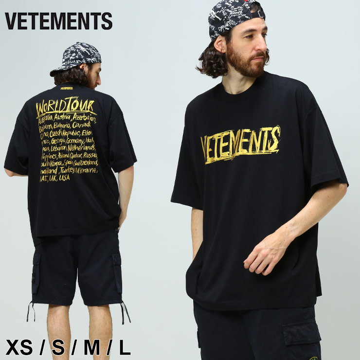 ヴェトモン Tシャツ 半袖 メンズ VETEMENTS ブランド ロゴ