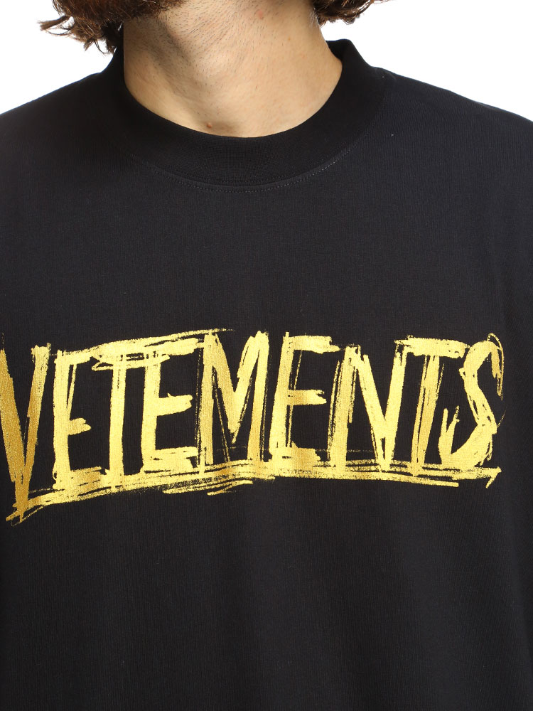 ヴェトモン Tシャツ 半袖 メンズ VETEMENTS ブランド ロゴ プリント