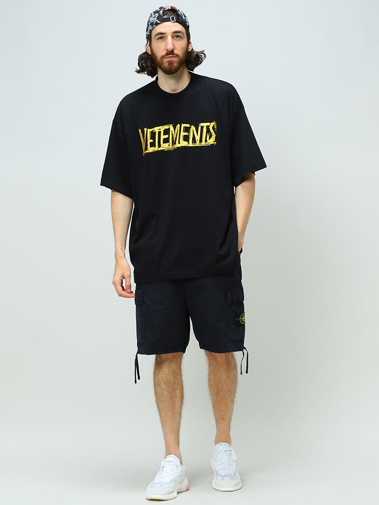 96%OFF!】 ヴェトモン Tシャツ 半袖 WORLD メンズ ロゴ VETEMENTS