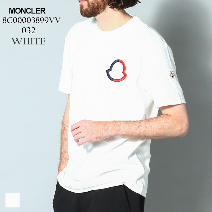 モンクレール MONCLER Tシャツ シャツ トップス 半袖 ロゴパイル地