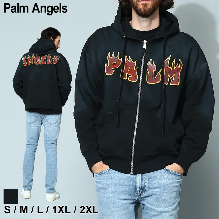 パームエンジェルス Palm Angels パーカー フーディー スウェット トップス 長袖 プリント フルジップ LOGO FLAMED メンズ  PABE015S23FLE01 大きいサイズあり : 3339205208 : ゼンオンライン - 通販 - Yahoo!ショッピング