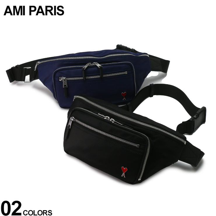 アミパリス AMI PARIS ウエストバッグ ウエストポーチ - バッグ