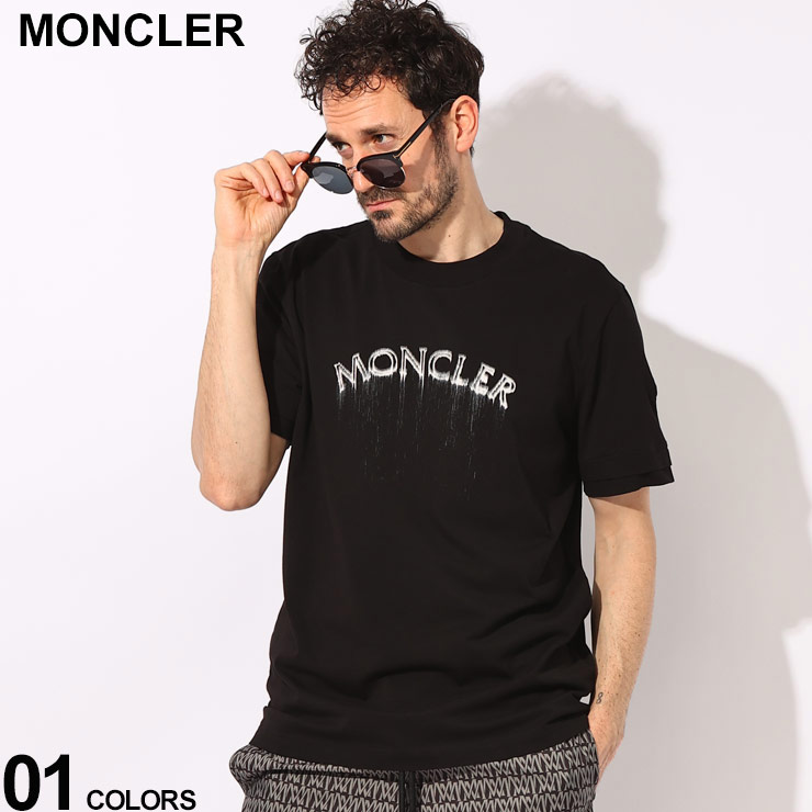 正規品 新品 MONCLER モンクレール Tシャツ 80cm MONCLER（モンクレール） 半袖 Tシャツ メンズ グラフィクロゴ 袖