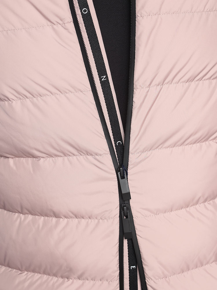 モンクレール ダウンジャケット BADIA ワッペン 2way 緑 フード着脱可