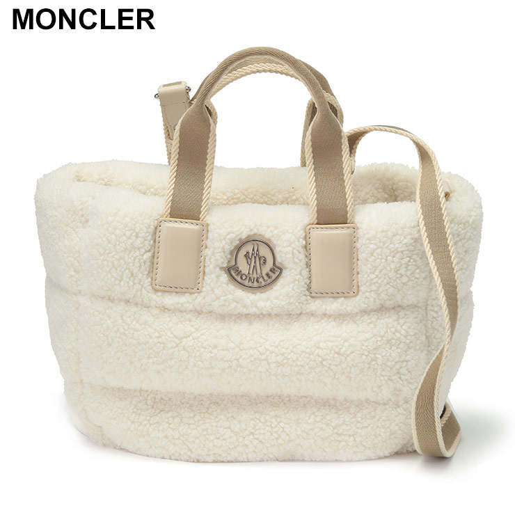 web限定セール MONCLER テディフリース レディース トートバッグ モンクレール バッグ