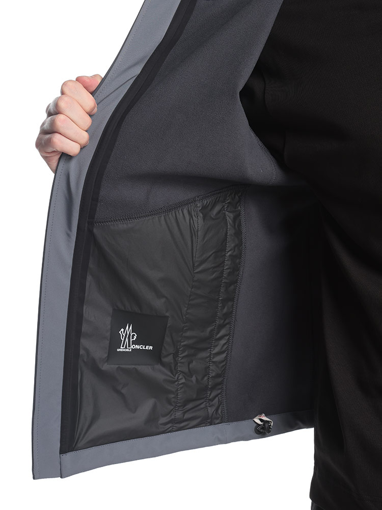 MONCLER モンクレール BIGロゴ 裏起毛 フルジップ パーカー